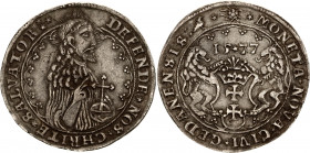 Poland 1 Taler 1577 Collectors Copy
Dav. 8453; Silver 26.58 g.; Stephan Bathory; Mint: Danzig; XF Toned