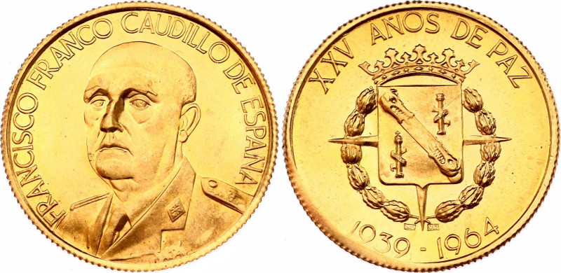 Spain Gold Medal "Francisco Franco - XXV Years of Peace" 1964 (ND)
Gold (.917) ...