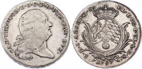 German States Bavaria 1/2 Taler 1797
Hahn 344a; Silver; Karl Theodor; Luster; XF