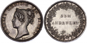 German States Bavaria Maria Theresa of Habsburg Opus Medal 1816 - 1868
Silver; 37 mm.; Maria Theresa of Habsburg-Teschen (wife of Ferdinand II of Bou...