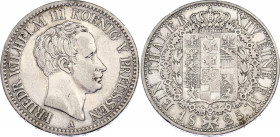 German States Prussia 1 Taler 1825 A
KM# 413; Silver; Friedrich Wilhelm III; VF /XF- Unmounted