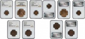 Lot of (4) Medals and Tokens. (NGC).
Included are: So-Called Dollar: HK-346, MS-62 RB; Hard Times Tokens: HT-57, MS-63 BN; HT-62, MS-61 BN; Patriotic...