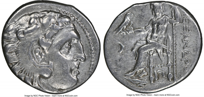 MACEDONIAN KINGDOM. Alexander III the Great (336-323 BC). AR drachm (16mm, 12h)....