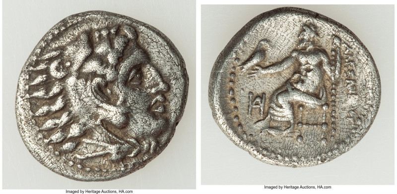 MACEDONIAN KINGDOM. Alexander III the Great (336-323 BC). AR drachm (18mm, 4.09 ...