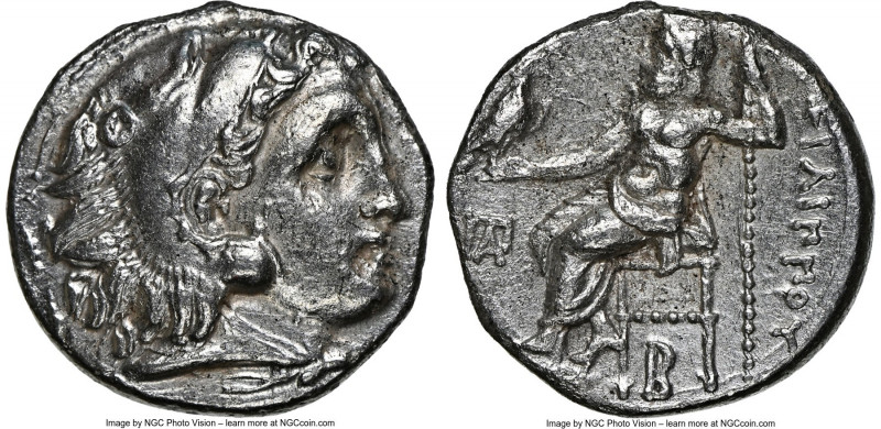 MACEDONIAN KINGDOM. Philip III Arrhidaeus (323-317 BC). AR drachm (16mm, 12h). N...