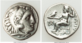 MACEDONIAN KINGDOM. Philip III Arrhidaeus (323-317 BC). AR drachm (17mm, 4.07 gm, 12h). Choice VF, scratches. Lifetime issue of Colophon, ca. 323-319 ...