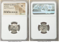 THRACIAN KINGDOM. Lysimachus (305-281 BC). AR drachm (18mm, 11h). NGC XF. Posthumous issue under Lysimachus of Thrace, Colophon, ca. 301-297 BC. Head ...
