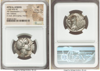 ATTICA. Athens. Ca. 440-404 BC. AR tetradrachm (24mm, 17.17 gm, 5h). NGC XF 5/5 - 3/5. Mid-mass coinage issue. Head of Athena right, wearing earring, ...