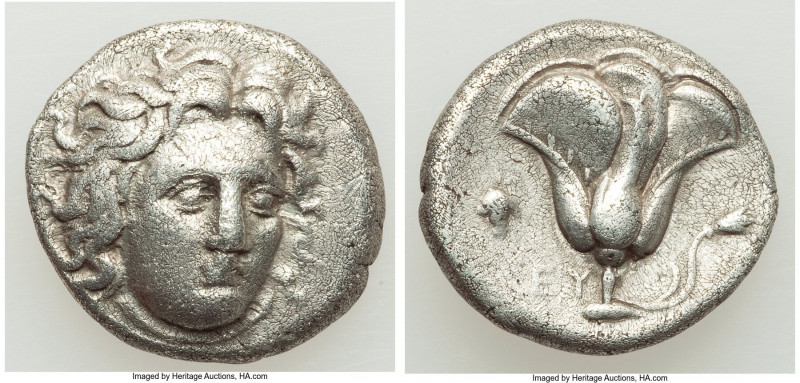 CARIAN ISLANDS. Rhodes. Ca. 305-275 BC. AR didrachm (20mm, 6.47 gm, 11h). Choice...