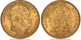 Prussia. Wilhelm I gold 10 Mark 1872-A MS66 NGC, Berlin mint, KM502. AGW 0.1152 oz. 

HID09801242017

© 2022 Heritage Auctions | All Rights Reserv...