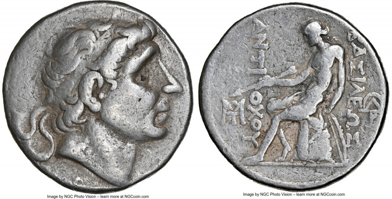 SELEUCID KINGDOM. Antiochus II Theos (261-246 BC). AR tetradrachm (27mm, 9h). NG...