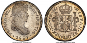 Ferdinand VII Real 1821 NG-M MS64+ Prooflike PCGS, Nueva Guatemala mint, KM66, Cal-1124. Ex. Trident Collection

HID09801242017

© 2022 Heritage A...