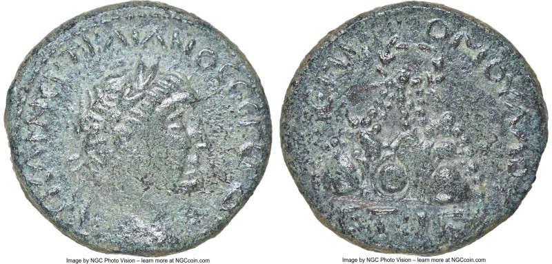 CAPPADOCIA. Caesarea. Trajan (AD 98-117). AE (16mm, 12h). NGC Choice XF, light s...