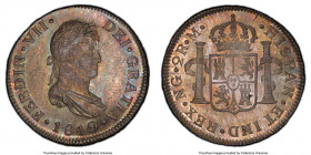 Ferdinand VII 2 Reales 1819 NG-M MS63 PCGS, Nueva Guatemala mint, KM67. Teal and gray toning. Ex. Trident Collection

HID09801242017

© 2022 Herit...