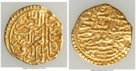 Ottoman Empire. Suleyman I (AH 926-974 / AD 1520-1566) gold Sultani AH 926 (AD 1520/1521) XF, Halab mint (in Syria), A-1317. 18.9mm. 3.41gm. 

HID09...