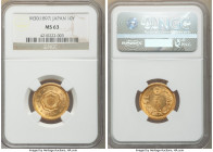 Meiji gold 10 Yen Year 30 (1897) MS63 NGC, Osaka mint, KM-Y33.

HID09801242017

© 2022 Heritage Auctions | All Rights Reserved