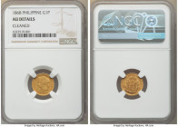 Spanish Colony. Isabel II gold Peso 1868 AU Details (Cleaned) NGC, Manila mint, KM142.

HID09801242017

© 2022 Heritage Auctions | All Rights Rese...