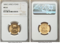 Republic gold Pond 1898 MS61 NGC, Pretoria mint, KM10.2, Fr-2. 

HID09801242017

© 2022 Heritage Auctions | All Rights Reserved