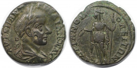 Römische Münzen, MÜNZEN DER RÖMISCHEN KAISERZEIT. Thrakien, Hadrianopolis. Gordian III. Ae 26, 238-244 n. Chr. (12.0 g. 26 mm) Vs.: AVT K M ANT ГOPΔIA...