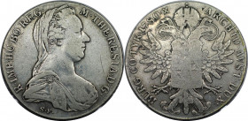 RDR – Habsburg – Österreich, RÖMISCH-DEUTSCHES REICH. Maria Theresia (1740-1780). Taler 1780 SF. Silber. Fast Sehr schön
