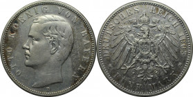 Deutsche Münzen und Medaillen ab 1871, REICHSSILBERMÜNZEN, Bayern. Otto (1886-1913). 5 Mark 1903 D. Silber. Jaeger 46. Sehr schön.