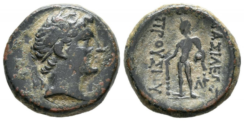 BITHYNIA, Prusias II. Ae18. (Ae. 4,25g/18mm). 182-149 a.C. Nicomedia. (SNG von A...