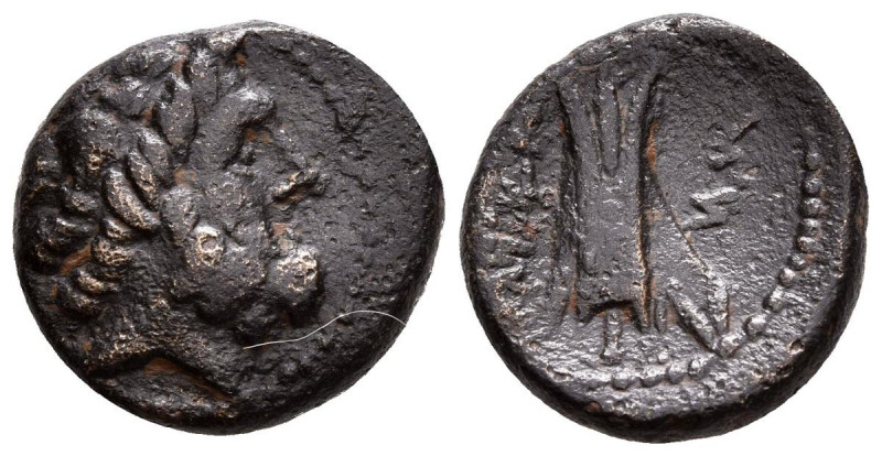 FENICIA, Arados. Ae16. (Ae. 3,82g/16mm). RY 11 (Año149-148 a.C.). (HGC 10, 88). ...