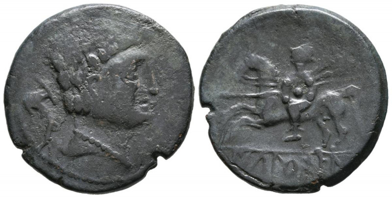 ICALCUSCEN (Iniesta, Cuenca). As. (Ae. 9,12g/26mm). 120-20 a.C. (FAB-1399). Anv:...