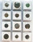 Interesante y bonito conjunto de 104 monedas íberas de distintas cecas y calidades, destacando cecas como Cartagonova, Titiacos, Secobirices o Acci, e...