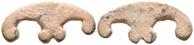 PREMONEDA. Lingote adornado. (Ae. 6,16g/34mm). Siglo V-Siglo I a.C. MBC.