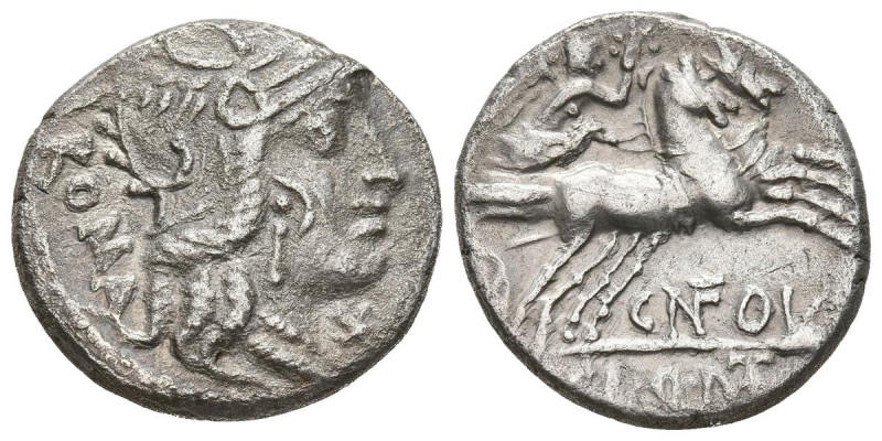 GENS FULVIA. Denario. (Ar. 3,51g/18mm). 117-111 a.C. Norte de Italia. (Crawford ...