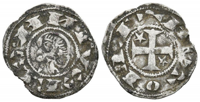 ALFONSO I DE ARAGÓN (1109-1126). Dinero. (Ve. 0,84g/17mm). Toledo. (FAB-23; Impe...