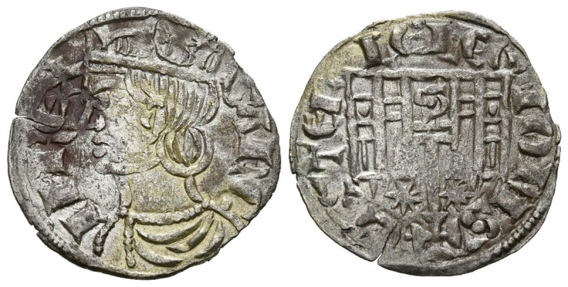 SANCHO IV (1284-1295). Cornado (Ve. 0,88g/18mm). Sevilla. (FAB-301.2). Anv: bust...