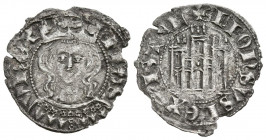 ALFONSO XI (1188-1230). Cornado. (Ve. 0,58g/20mm). Avila. (FAB-351; Imperatrix A11:5.3). Anv: Busto coronado de frente de Alfonso I dentro de gráfila ...