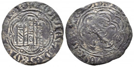 JUAN II (1406-1454). Blanca. (Ve. 2,67g/22mm). Coruña. (FAB-626). Anv: castillo y debajo venera como marca de ceca. Leyenda: IOHANES DEI GRACIA REX; R...