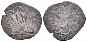 FELIPE II (1556-1598). Cuarto. (Ve. 1,07g/17mm). S/D (antes de 1582). Burgos. (Cal-2019-70). BC+. Escasa.