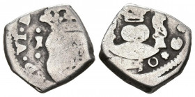 FERNANDO VI (1746-1759). 1/2 Real (Ar. 1,51g/13mm). 1750. Guatemala J. (Cal-2019-24). BC. Rara.