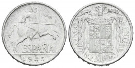 ESTADO ESPAÑOL. 5 Céntimos. (Al. 1,14g/20mm). 1945. Madrid. (Cal-2019-3). SC-.