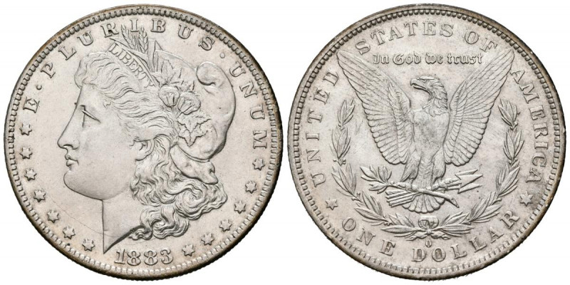 ESTADOS UNIDOS. 1 Dollar (Ar. 26,79g/38mm). 1883. Nueva Orleans. O. (Km#110). EB...