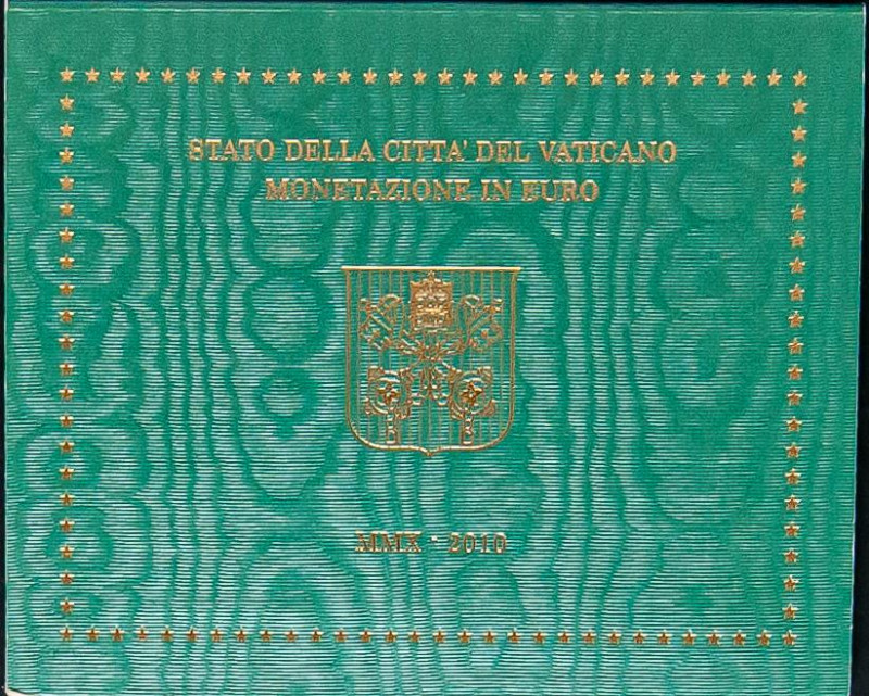 VATICANO. Cartera Euro completa correspondiente año 2010. Benedicto XVI. SC. A E...