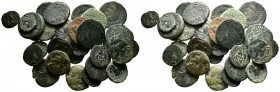 HISPANIA ANTIGUA. Boniro e interesante conjunto compuesto por 32 monedas de distintas cecas íberas y de distintas épocas. A EXAMINAR.