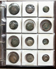 HISPANIA ANTIGUA. Lote compuesto por 75 monedas de bronce de distintas cecas íberas, contiene alguna reproducción, destacan algunas piezas con resello...