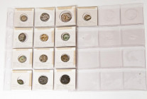 EPOCA MEDIEVAL. Lote compuesto por 13 monedas de distintos reyes y cecas medievales, destaca un Cuartillo de Enrique IV. A EXAMINAR.
