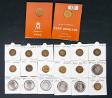 Interesante conjunto formado por 127 monedas del Estado Español y reinado de Juan Carlos I de diversos módulos y fechas. En el conjunto destaca una bo...
