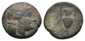 AEOLIS. Myrina.(?) Circa 3rd-2nd century BC. 3.16gr. 16.1mm.