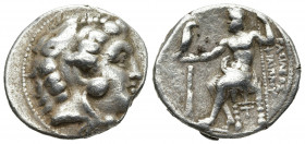 CYPRUS, Salamis. Nikokreon. Circa 331-310 BC. AR Tetradrachm16.9gr. 25.2mm. In the name of Philip III of Macedon, types of Alexander III. Struck circa...