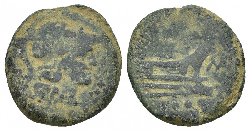 Macedonian Kingdom. Demetrios I Poliorketes. 306-283 B.C. AE 9.53gr. 24mm.