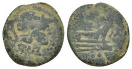 Macedonian Kingdom. Demetrios I Poliorketes. 306-283 B.C. AE 9.53gr. 24mm.