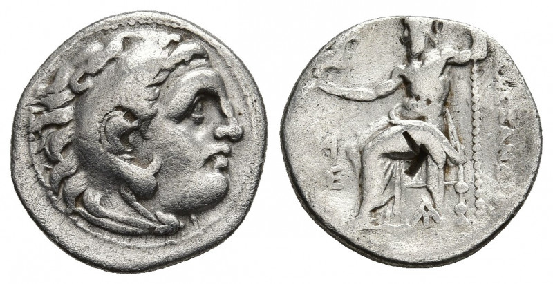 KINGS OF MACEDON. Alexander III 'the Great' (336-323 BC). Drachm. Kolophon. 4.09...