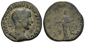 Gordian III. A.D. 238-244. AE sestertius. 17.40gr. 28mm. Rome mint, struck A.D. 240.